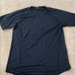 Black lulu mesh shirt